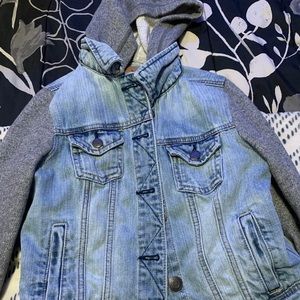 Hollister Hooded Jean Jacket